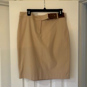 Brooks Brothers khaki skirt size 8